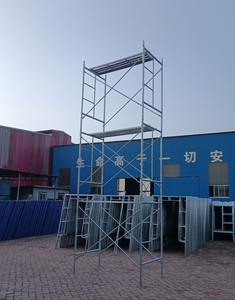 China Supplier 2.3mm <strong>Steel</strong> H <strong>Frame</strong> Ladders and Industrial <strong>Scaffolding</strong> - Product Image 3