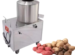 Machine à éplucher les légumes à haute efficacité |   100-300 kg/h pour pommes de terre, patates douces et gingembre - Product Image 3