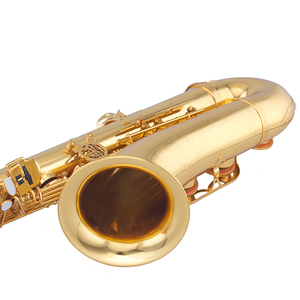 Золотой Лак Bb Tone Tenor <span class=keywords><strong>Sax</strong></span> латунный духовой инструмент - Product Image 5
