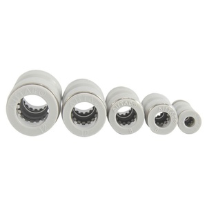 AIRTOC PU4-6-8-10-12pneumatic <b>Quickly</b> Coupler Metal Hose Lock Tube Wire Splitter Release Pipe <b>Connector</b> Hydraulic Fitting - Product Image 5