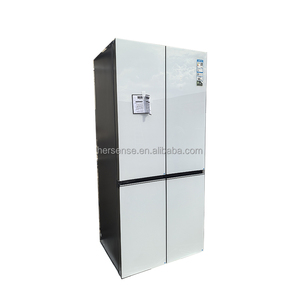 527L High Quality Home 220v 4 Door Retro Home French Door White/Grey <b>Refrigerator</b> Quick Cooling Smart Preservation Frequency - Product Image 5