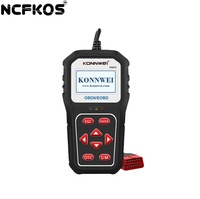 NCFKOS KW818 OBD2 Scanner Car Scan Diagnostic Tool With Reset Clear Check Engine Code Reader for All OBD II Vehicles