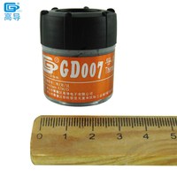 2 pièces, poids net 30 grammes, emballage en conserve, pâte thermique grise GD007, composé conducteur de chaleur pour CPU, LED, GPU