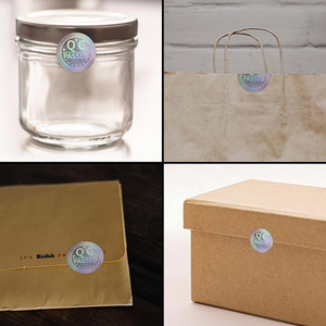 Con dấu an ninh Chất lượng cao đảm bảo sản phẩm độc đáo chống giả ba chiều dán nhãn bảo mật chính hãng - Product Image 5