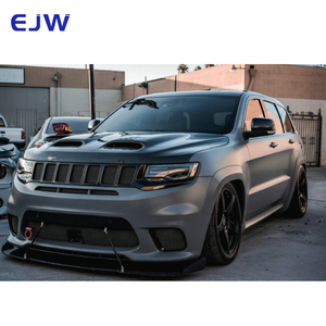 Nắp capo sợi carbon Grand Cherokee dành cho Jeep Grand Cherokee 2013-2023 độ kiểu SRT hai lỗ - Product Image 3