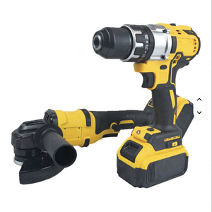 2 1 Lithium Battery Power <b>Tool</b> Set Factory OEM Drill Angle Chrome Vanadium Steel Torque Wrenches 3-Year DM-3 Brushless Motor Off - Product Image 3