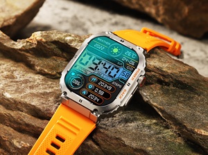 สมาร์ทวอทช์ IP67กันน้ำ2024 K57Pro, สมาร์ทวอทช์สำหรับผู้ชายตรวจวัดอัตราการเต้นของหัวใจตลอดทั้งวันพร้อมคุณสมบัติ BT Talk และฟังเพลงได้ตามต้องการ - Product Image 6