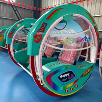 Manèges de parc d'attractions Happy Le Ba Car Games, Manèges de voitures rotatives à 360 degrés, Manèges de voitures roulantes, Fourniture d'usine