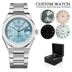Reloj de Lujo de Cuarzo para Hombre con Logotipo Personalizado, Acero Inoxidable con Revestimiento PVD Especial Popular OEM ODM - Product Image 1