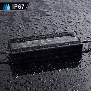 GRILITELUX Controlador de tira de luz LED de 12V a prueba de lluvia, 400W, módulo AC/DC, 5V para pantalla, fuente de alimentación Mean Well de 24V a prueba de agua - Product Image 2