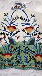 Chaqueta suzani tie dye tnt, chaqueta larga suzani para mujer, estilo bohemio, gitano, crewel, ideal para primavera, festivales, regalo especial. - Product Image 3