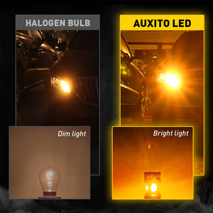 Ampoules LED AUXITO 1157 Jaune Ambre pour Clignotants, 700 % Plus Lumineuses, 2057 2357 7528 BAY15D, Clignotants, Feux de Position, Feux Stop, Feux de Recul - Product Image 6