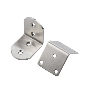 JINNATE Stainless Steel Angle Bracket 90 Degree L-Shaped Shelf Support Table Chair Connector Durable Metal Bracket - Product Image 5