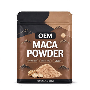 Poudre de racine de maca naturelle en marque privée OEM ODM 200g, complément nutritionnel quotidien pour le bien-être - Product Image 1