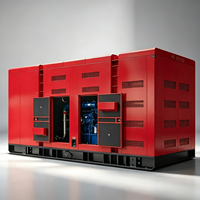 Générateur diesel silencieux haute puissance 250 kW résistant aux intempéries avec contrôle Deepsea, groupe électrogène industriel extérieur