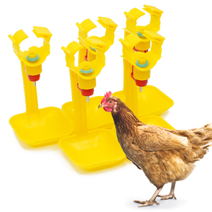 Mới tự động gà uống dòng nhựa nhỏ giọt Cốc Gà Thịt uống gia cầm treo hen núm vú cốc nước trang trại sử dụng - Product Image 4