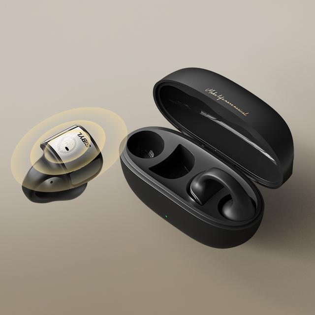 Sibyl B3 Ear Clip on TWS Earphone Real Stereo Sound HIFI Earbuds Wireless TWS Surround Stereo Bass Sports Headset With Mic