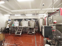 Peralatan Pabrik Bir Langsung dari Pabrik Standar ISO Sistem Mikrobrewery 1000L yang Tahan Lama untuk Penggunaan Komersial