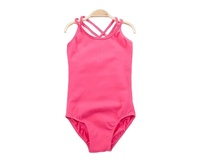 Camisole Ballet Justaucorps Danse Dancewear Sangle Robe 100-155cm Gymnastique Justaucorps pour Filles Vêtements