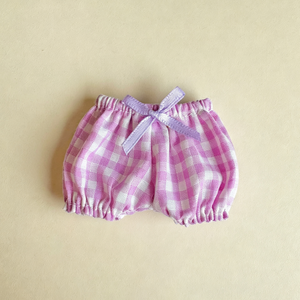 Pantalones a cuadros de algodón para muñecas de 10cm y 15cm, ropa para niñas, pantalones de juguete en miniatura, ropa para muñecas al por mayor - Product Image 3