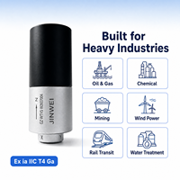 Sensor Inalámbrico de Vibración y Temperatura para Protección de Máquinas y Monitoreo de Activos Industriales Ex Ia IIC T4 Ga Intrínsecamente Seguro