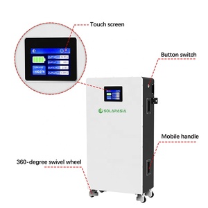 Перезаряжаемая литиевая солнечная батарея IP65 51.2В 314Ач LiFePO4 класса А с BMS для домашнего хранения энергии и солнечных систем - Product Image 2