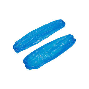 Fundas Protectoras de Plástico Desechables para Brazos, Directo de Fábrica, Fundas de PE <span class=keywords><strong>con</strong></span> <span class=keywords><strong>Puños</strong></span> Elásticos, Impermeables, OEM - Product Image 3