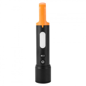 Lampe torche LED multifonctionnelle rechargeable par USB, lumière latérale COB, zoomable, pour situations d'urgence en extérieur - Product Image 1