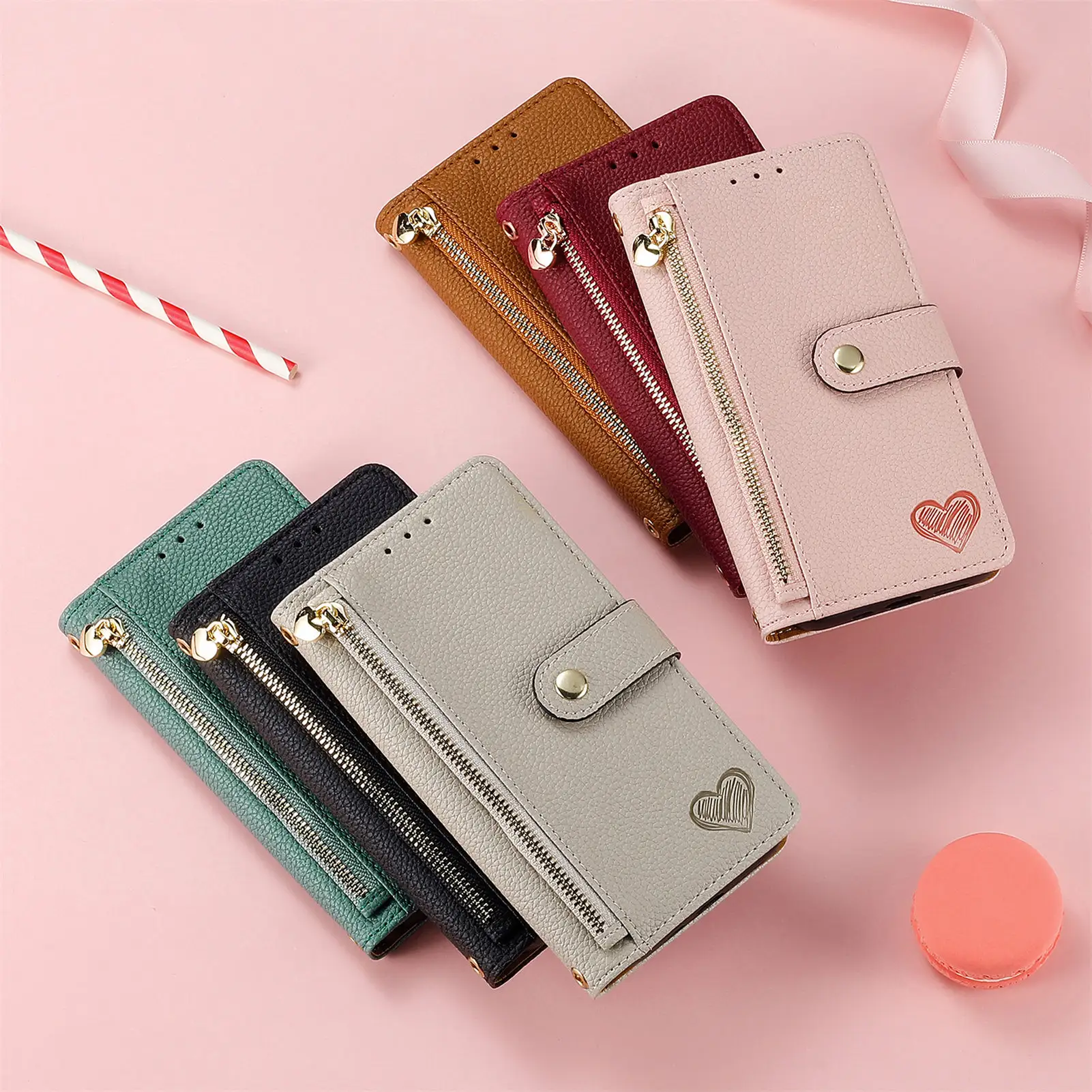 Leather Phone Case For Huawei Y5 2018 Y6 2019 Y7A Y8S Y9 Prime Y61Wallet PU Phone Case for Honor Play 3e 4pro 5 6t 20 30m 40Plus