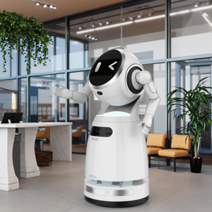 Ubtech cruzr 1S thông minh thương mại tiếp nhận Robot nhận dạng khuôn mặt llm Q & một hướng dẫn thông minh cho các sân bay khách sạn ngân hàng & hội trường - Product Image 1