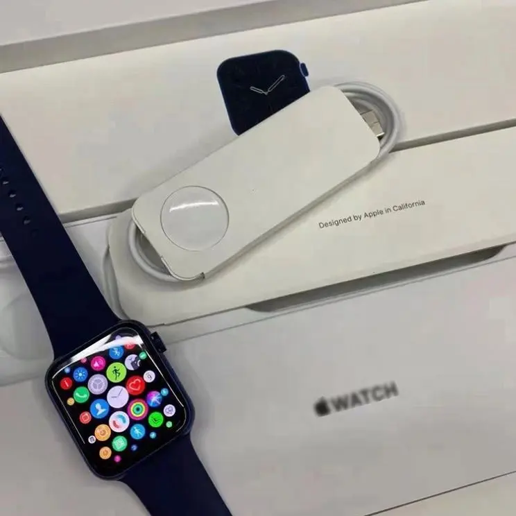 Smartwatch watch6 שיבוט אמיתי 1:1HD 24-שעה לב קצב ניטור חכם עבור חדש appled שעון סדרת 6 שעון עבור appled