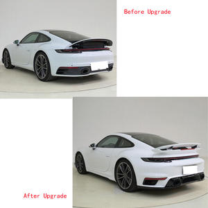 Qualité d'origine Kit de carrosserie Style <span class=keywords><strong>Turbo</strong></span> <span class=keywords><strong>S</strong></span> SD Spoiler arrière Jupes latérales LED DRL Pare-chocs Kits de carrosserie pour <span class=keywords><strong>Porsche</strong></span> <span class=keywords><strong>911</strong></span> 992 2019-2023 - Product Image 4