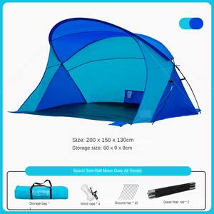 Source Chine Usine Personnalisé Pêche <span class=keywords><strong>Camping</strong></span> Extérieur Tente Parasol Crème Solaire Portable Ouverture Rapide Léger Bord De Mer Plage - Product Image 6