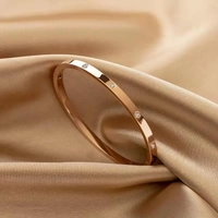 Bracelets de manchette Bijoux de mode Bracelet en acier inoxydable Accessoires Bracelets Charme pour femmes