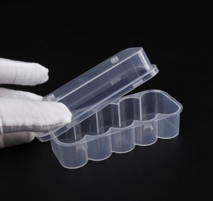 Boîtes d'emballage en plastique transparent personnalisées pour flacons de vaccin de 3 ml, 5 ml, 7 ml, petites boîtes de rangement pour flacons de peptides en gros - Product Image 1