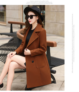 Abrigo Largo para Mujer, Modelo QFZ507, con Logotipo Personalizado, Precio al por Mayor, Abrigo de Invierno para Mujer, Tallas Grandes - Product Image 1