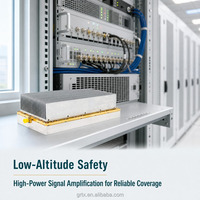 Module amplificateur de signal RF large bande GUORESOUN, fabricant d'origine, 10,7-12,7 GHz, 13W, 25W, 50W, gain élevé 48 dB, fréquence personnalisée