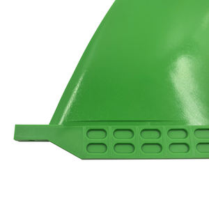 Fabrication aileron simple de planche de <span class=keywords><strong>SUP</strong></span> aileron de planche de surf en plastique ailerons de Longboard vert de 9 pouces pour surfer - Product Image 4