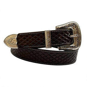 Handicrafts Cow Hide Genuine Leather Belts Heavy Duty Steel Pin Buckle Eco-Friendly Waterproof Vintage 3.8CM Width Made Uttar - Product Image 3