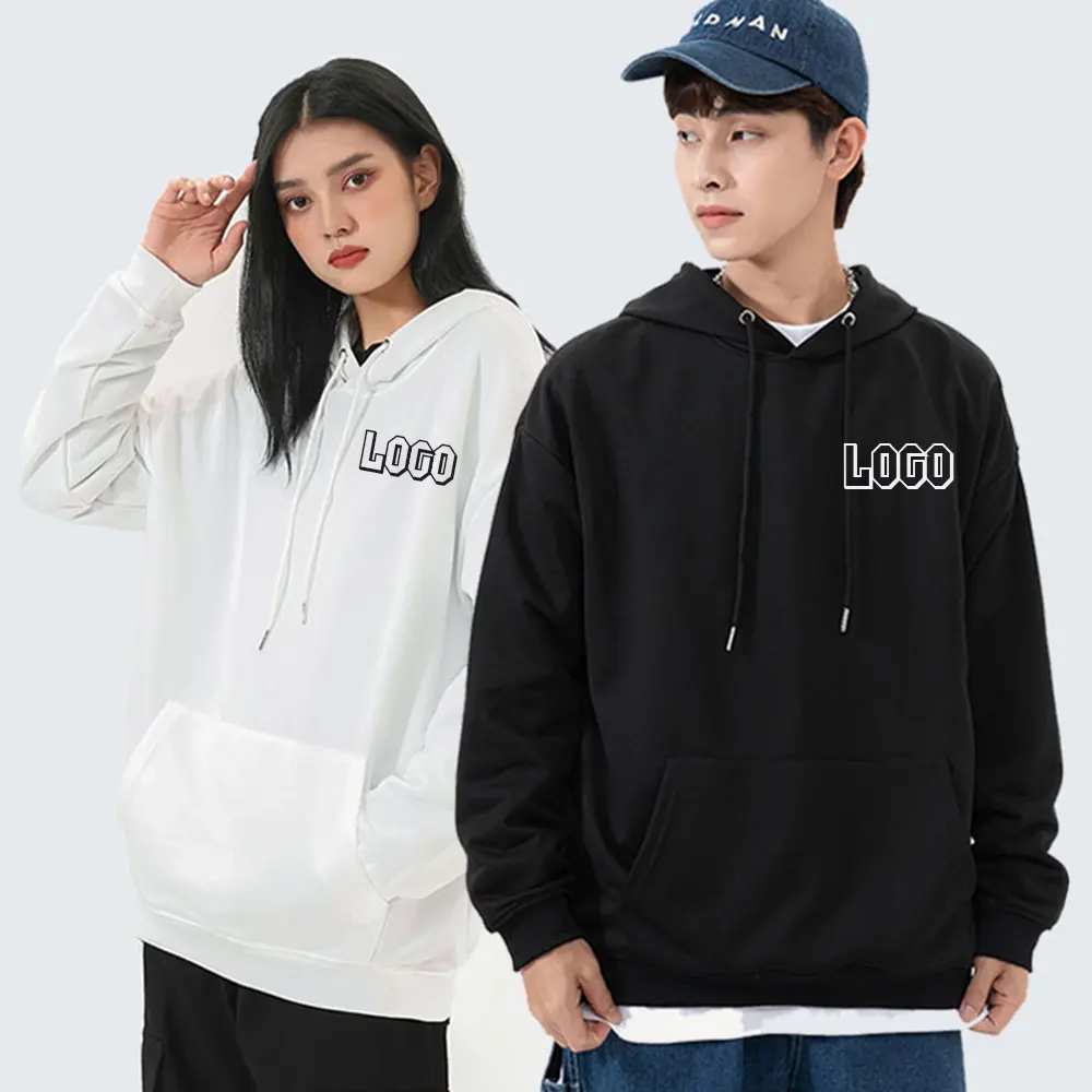 Logotipo personalizado baixo moq barato por atacado fábrica do oem em branco moletom com capuz poliéster unisex homens do hoodie hoodies baratos