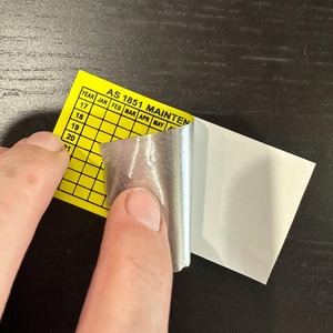 Étiquettes d'impression adhésives personnalisées papier autocollant en vinyle argenté <span class=keywords><strong>particulier</strong></span> pour pots à épices pour utilisation sur ordinateur - Product Image 1