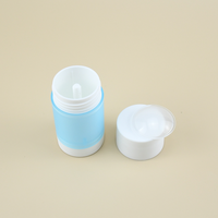 PP Mono Matériau Double Parois Bouteille De Déodorant En Plastique Écologique 15g 30g 50g 75g Twist Up Cheveux Cire Bâton Conteneur