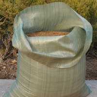 Sac de sable PP en raphia, pochette en polypropylène tissée, 50KG, vente en gros, nouvelle collection