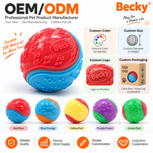 Pelota <span class=keywords><strong>de</strong></span> Goma TPR Resistente a Mordidas para <span class=keywords><strong>Perros</strong></span>, Juguete Molar con Sonido, Forma <span class=keywords><strong>de</strong></span> Pelota <span class=keywords><strong>de</strong></span> Tenis, para Entrenamiento y Juego al Aire Libre - Product Image 3