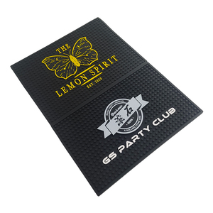 Branded Silicone PVC Pub Mat Rubber Bar Runner Beer Spill Pad Rail Mat Drip Tray Non Slip Service Mat - Product Image 2