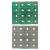 Cartes de circuits imprimés (PCB) rigides-flexibles pour LED, vierges, ENIG FR-4, 2 à 10 couches, finition de surface OSP, service de conception de circuits imprimés