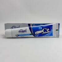 Vente en gros de dentifrice OLAYKS à la vitamine C, 120 g, blanchissant, haleine fraîche, saveur menthe, pour usage domestique, soin buccal quotidien, nettoyage des dents