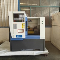 Tour à métaux CNC miniature H32i de haute qualité, petite fraiseuse CNC, tour à métaux CNC à lit plat automatique, type horizontal