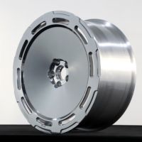 Jantes forgées concaves personnalisées, polies, 5x112 5x114.3, 15-30 pouces, pour voitures de luxe, Mercedes, Mustang