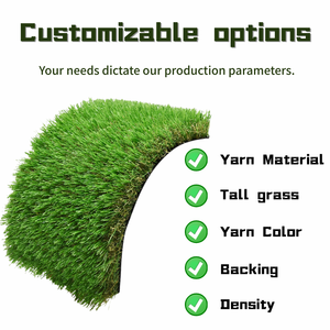 <span class=keywords><strong>Gazon</strong></span> synthétique abordable, tapis d'herbe artificielle durable pour l'aménagement extérieur et les jardins - Product Image 3